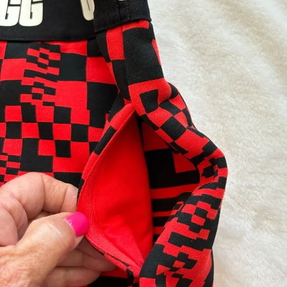 UGG Chrissy Check Boyfriend Shorts--XL - Picture 5 of 13